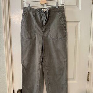 Madewell Olive Green Utility Pants Size 26